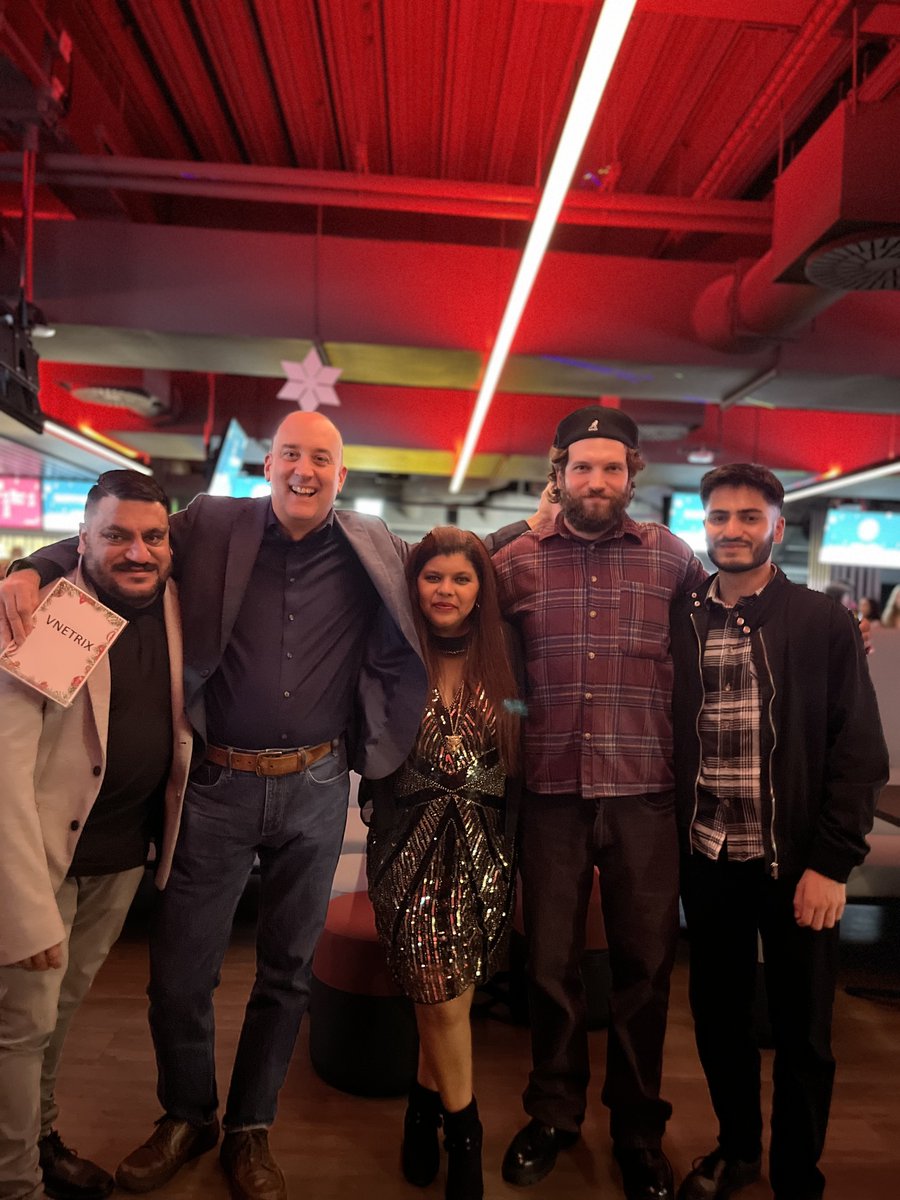 vnetrix's tweet photo. Great night out at the Brentford FC Gtech Community Stadium for our Christmas party!

A massive thank you to all our team for their hard work throughout 2024 and all the support from our clients and suppliers.

Looking forward to an exciting 2025! https://t.co/VXbJaPEcyl