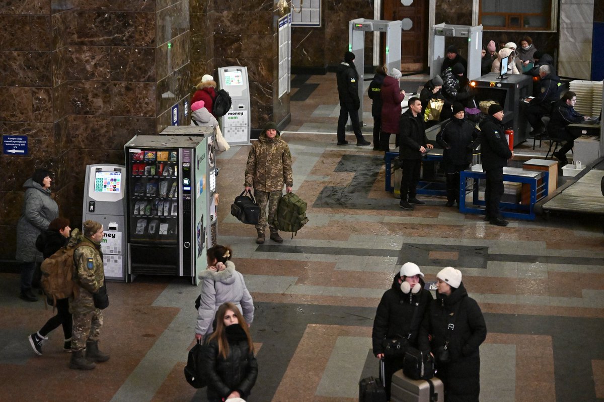 Central railway station in Kyiv
December 2024