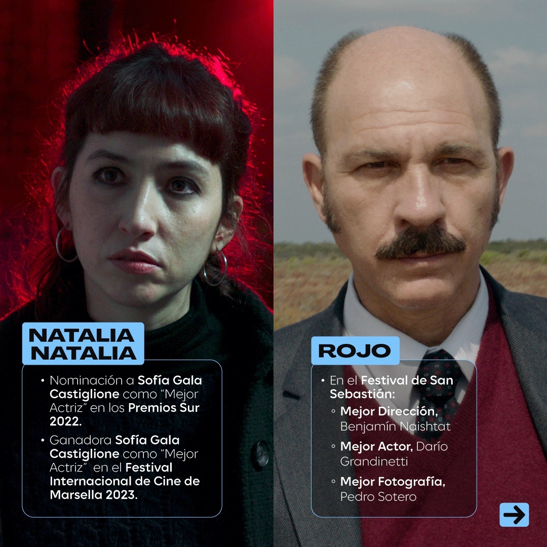 ColsecorPlay's tweet photo. Si tenés #HBO tenés cine argentino premiado 😍🏆 🌟 #NataliaNatalia, #Alemania, #ArturoALos30 #TrenqueLauquen #Rojo ya están disponibles en #Max

💙 #Cine #Argentina #cineargentino https://t.co/86W6S76GgH