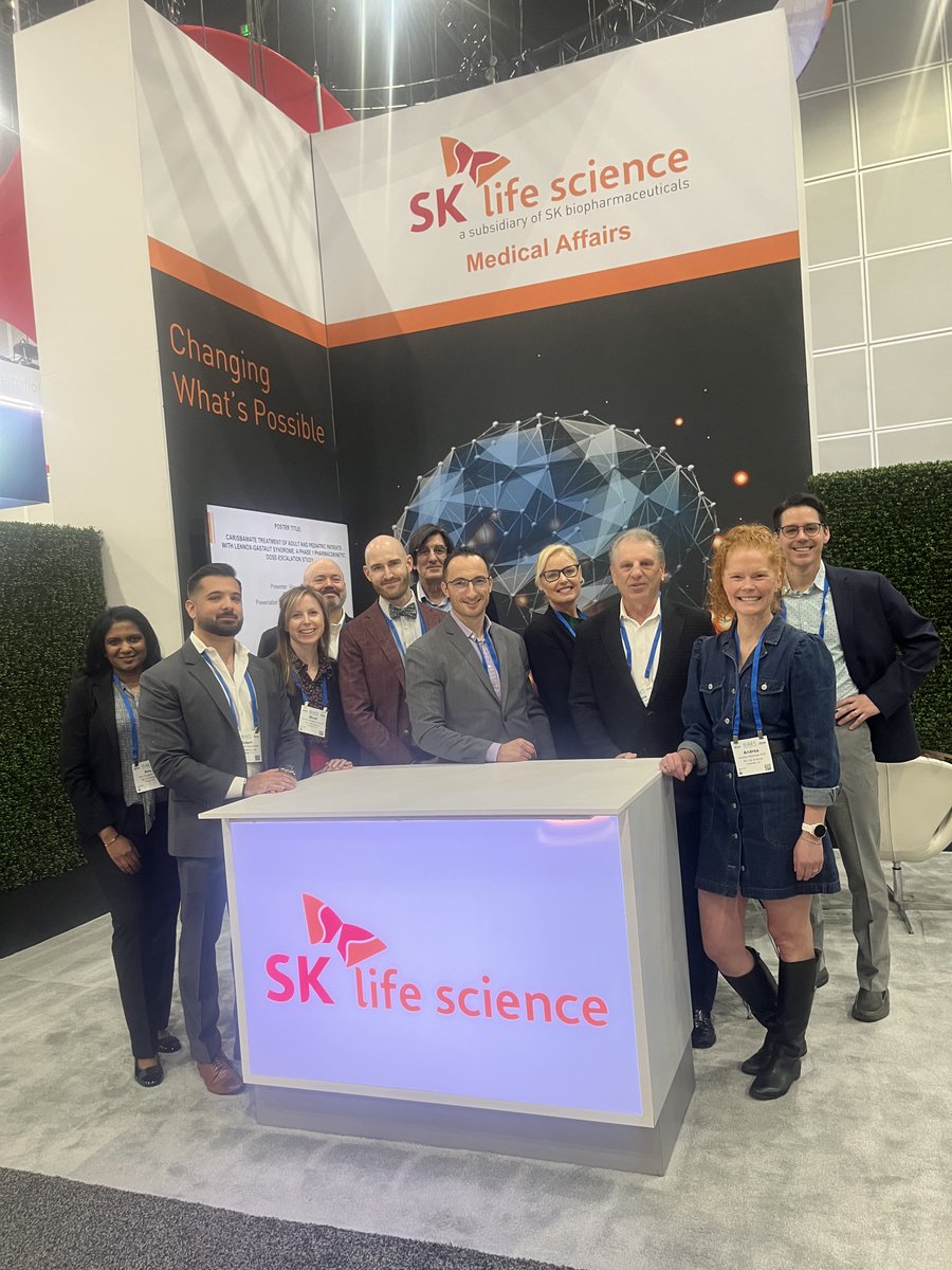 SK Life Science, Inc. was thrilled to attend and present at #AES2024!

Together, we’re making strides toward a future with greater seizure freedom for patients everywhere. Learn about our latest data from #AES2024: bit.ly/3D9TL94