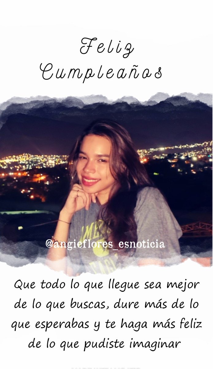 Feliz Cumpleaños Angita, que este día esté lleno de alegría y buenos deseos, recuerda te mereces todo lo mejor <a href="/Angiefloreshn/">Angie Flores 💙🎶💜</a>