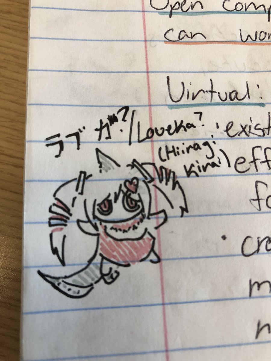 CHANNEL_12_00's tweet photo. there was a period in time where literally ALL i did in class was draw aimainas for songs i like
#aimaina #vocaloid https://t.co/XiU2cmWtJT
