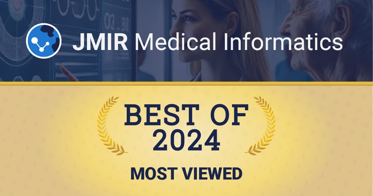 JMIR Publications on X: &ldquo;#JMIRPubBestof2024: Most Viewed 