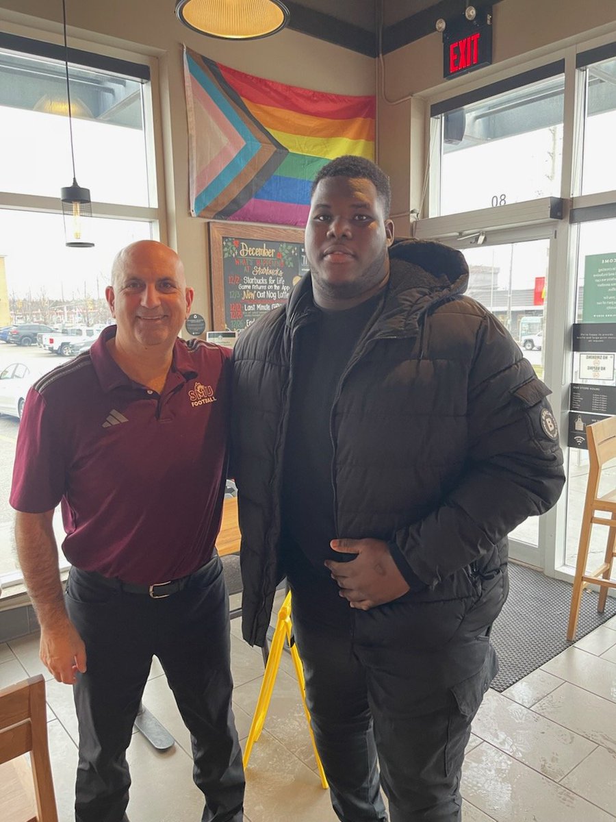 Danielw1869's tweet photo. I truly appreciate @stevesumarah for stopping by today..... It was truly a pleasure. @smuFTBL https://t.co/V3Hs1Quomp