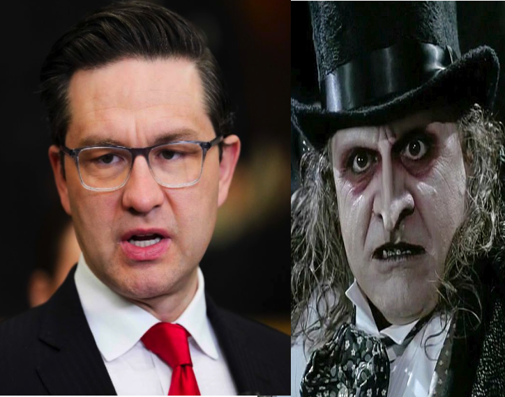Is Pierre Poilievre really the Penguin? Have you ever seen them together?