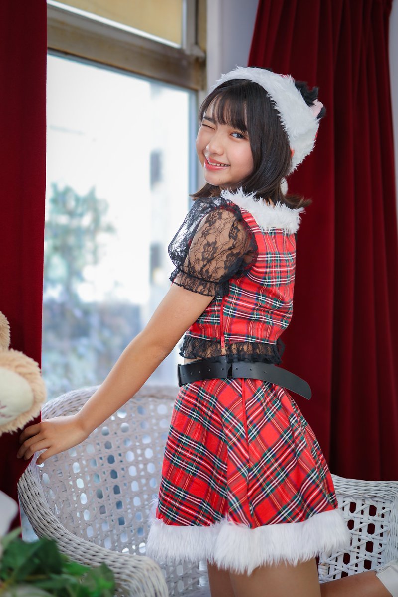 えまえまちゃん(JS6 個撮えまサンタ④ 2024.12.1 X'mas福岡撮影会