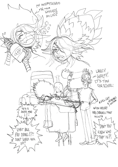 Drunk sword wielder. Very original. 