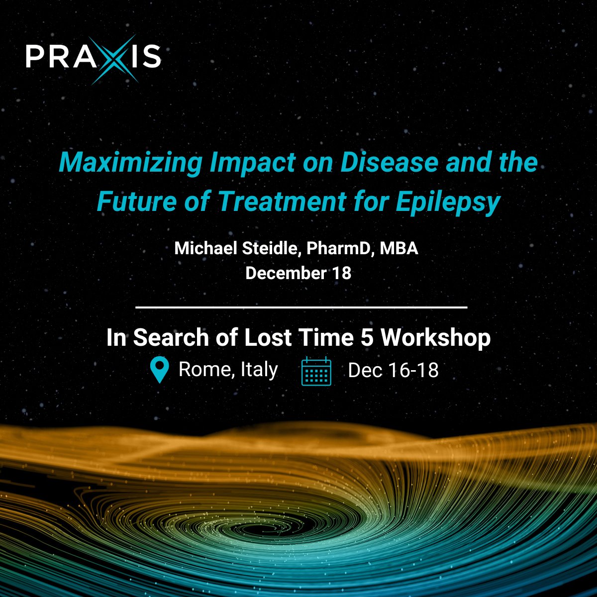 Following an engaging #AES2024, we are excited to be supporting the In Search of Lost Time 5 Workshop in Rome as we continue to advance our precision epilepsy programs and our mission to make a difference for families impacted by #epilepsy. For the latest updates and information