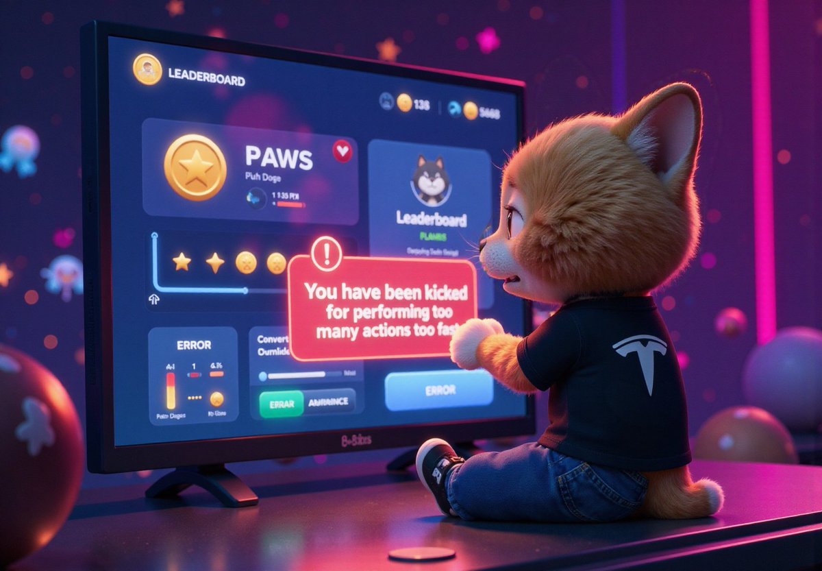 #BabyDoge <a href="/elonmusk/">Elon Musk</a> is not even using hands lol... only #PAWS 😎

Still got kicked tho 🥶

▶️PLAY NOW! - t.me/BabyDogePAWS_B…
