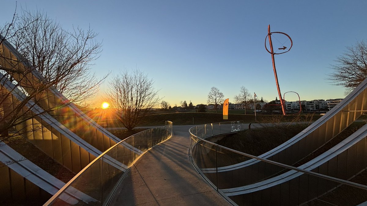 #zentrumpaulklee #bern #sunset