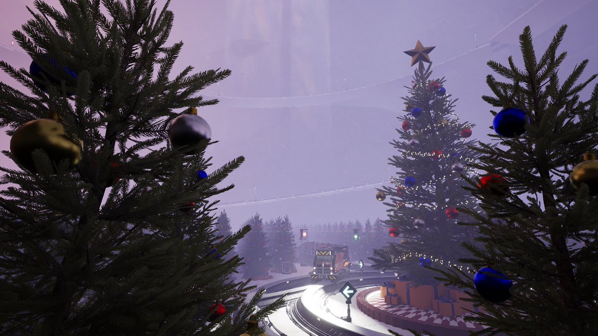 ACrewGaming's tweet photo. Merry FICSMAS @SatisfactoryAF!!

Nearly 1400 gift trees in the only winter biome I could find. Work in progress but will produce 50 stars/min.

#SatisfactoryScreenshots https://t.co/62ixYPX1F9