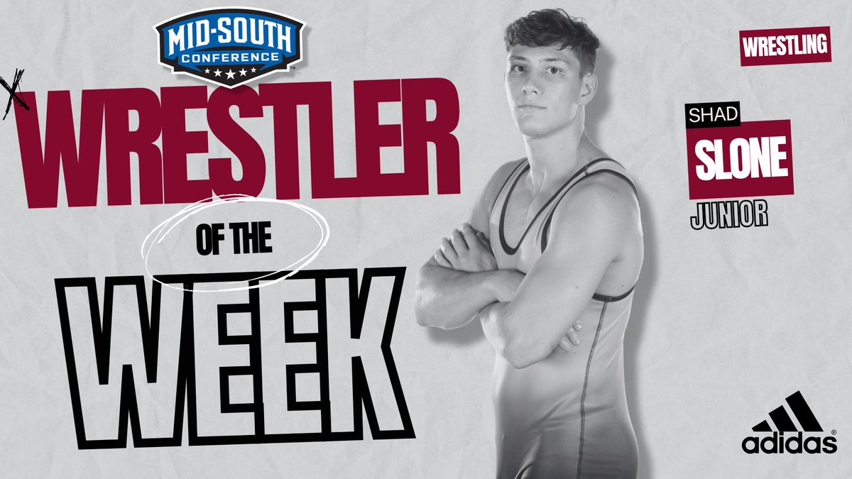 CvilleTigers's tweet photo. Slone named MSC Wrestler of the Week

➡️➡️➡️ https://t.co/0WxSigLx7k https://t.co/7zX1D6zXSG