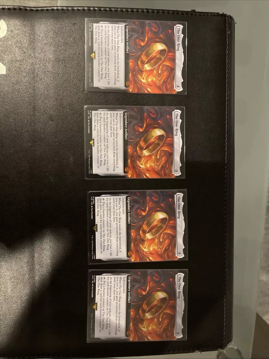 HPuzzleYT's tweet photo. Saw the banlist.
Don't care.

I'm not letting a group of faceless individuals tell me what I can and can't play.

I looked into this thing called "Rule Zero" and will be using it at my next Modern FNM.

These aren't just play pieces. They're investments.
Ones I plan to use. https://t.co/6L5HZyEUso
