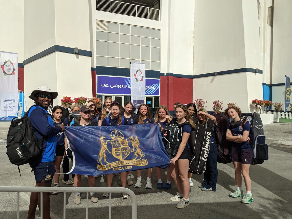 Nick Gregory (@ipswichhead) on Twitter photo Girls from <a href="/ipswichschool/">Ipswich School</a> (and staff) already in UAE for the Cricket event at the World Schools' Festival. Feels like yesterday we were at the Carol Service!! Good luck, everyone. Girls from <a href="/ipswichschool/">Ipswich School</a> (and staff) already in UAE for the Cricket event at the World Schools' Festival. Feels like yesterday we were at the Carol Service!! Good luck, everyone.