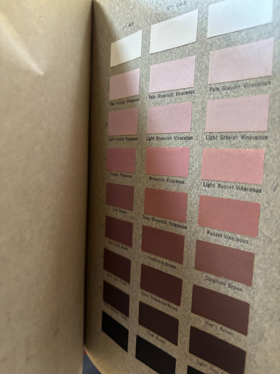 pinnaclestamps's tweet photo. Ridgway's 100+ year old tome from 1912 to classify bird colors is also a key reference for rare shades of 19th century stamps. Amazing craftsmanship w/ its 53 plates providing 1,115 color chips! #hobby #collecting #philately #rarestamps #stampcollecting #art #birds #ornithology https://t.co/zLCP0QigZP