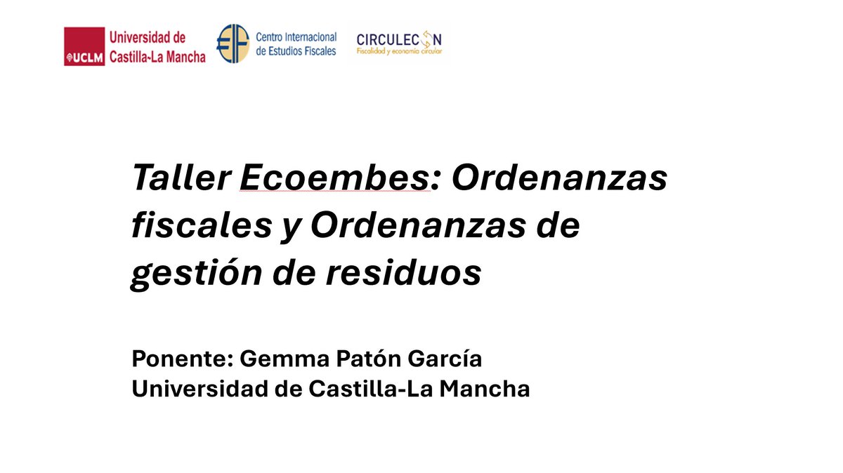 Circulecon UCLM tweet media