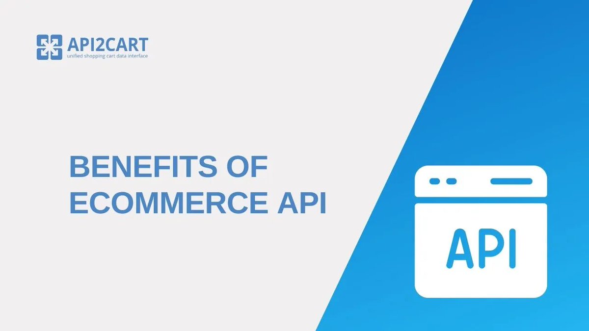 API2Cart's tweet image. ๐จโ๐ป Explore how API2Cart can streamline your processes via a unified API! ๐
๐ฝ๏ธ Watch the video: bit.ly/3VAS4Id
#benefitsofecommerceapis #api2cart #ecommerceapi