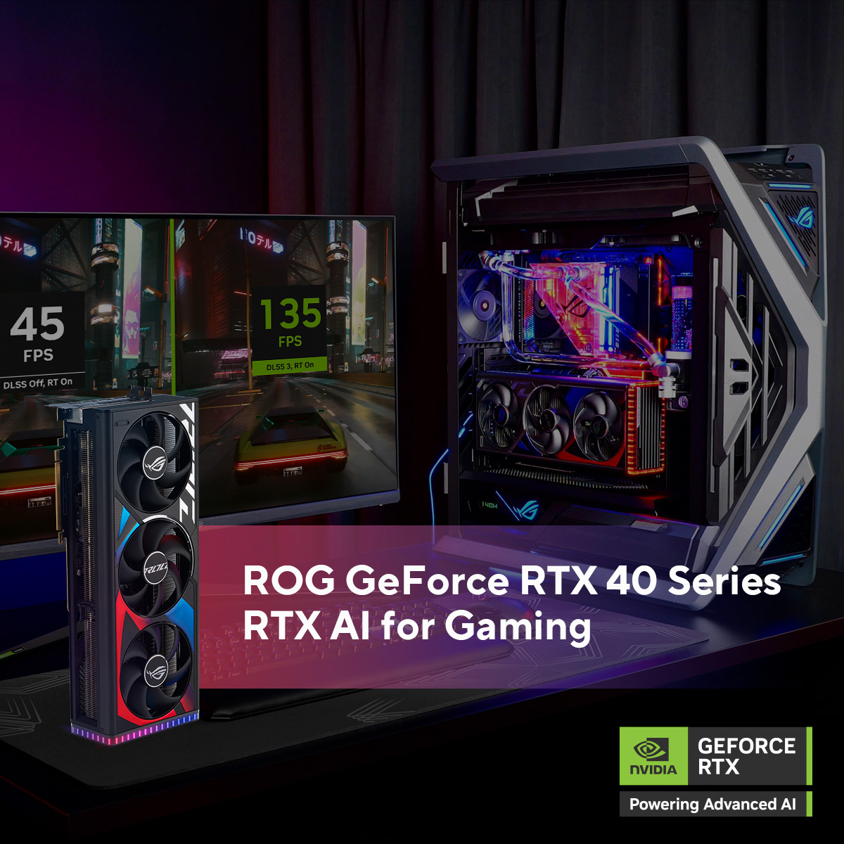 ASUS_ROGUK's tweet photo. Unleash superior gaming performance with ROG GeForce RTXโข 40 PCs and AI-powered technology enhancing everything from frame rates to fidelity.
Learn more: https://t.co/IiznqhrhVu
#AIonRTX #RTXAIPC #AsusAdvancedAiPC https://t.co/GdwscMG5uv