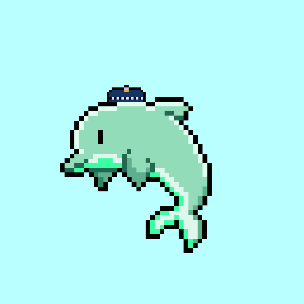 MAGIC_DOLPHINS_'s tweet photo. Magic Dolphins #27

#NFT #NFTs #NFTCommunity #nftcollector #NFTartists https://t.co/B08UWNofSx