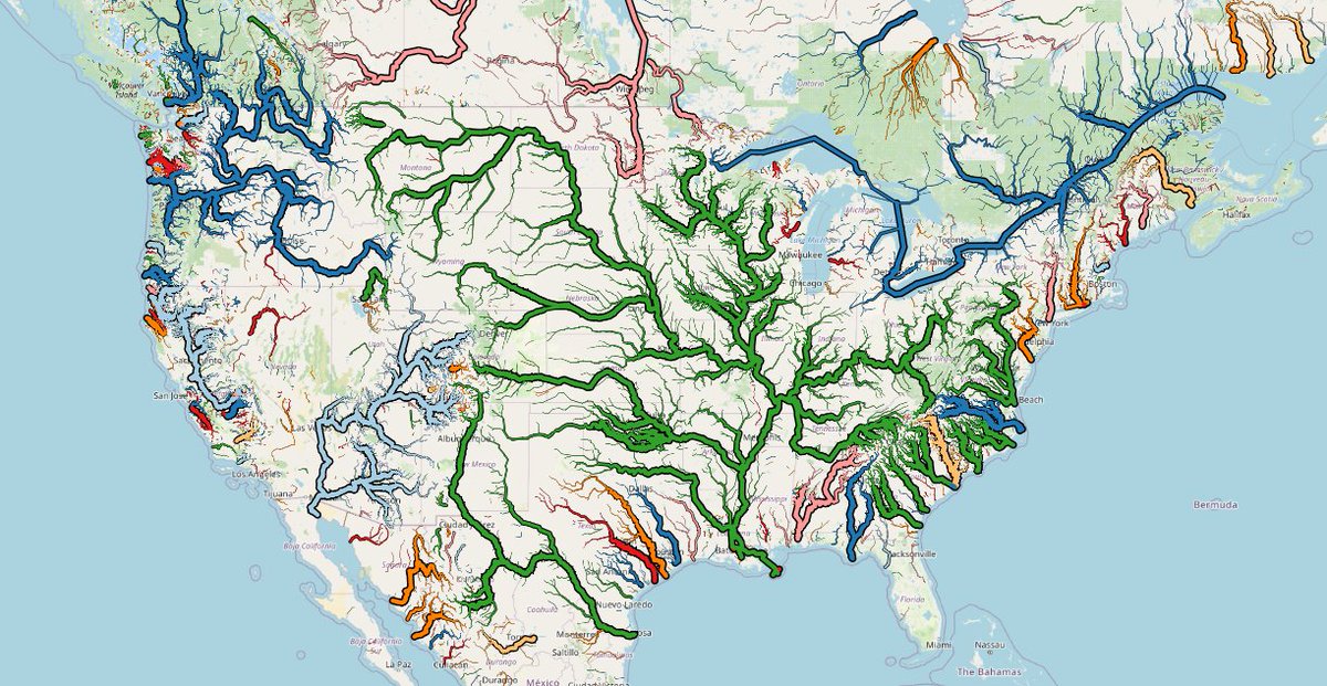 The WaterwayMap is a beautiful visualization of river watersheds around the world.
googlemapsmania.blogspot.com/2024/12/the-wa…