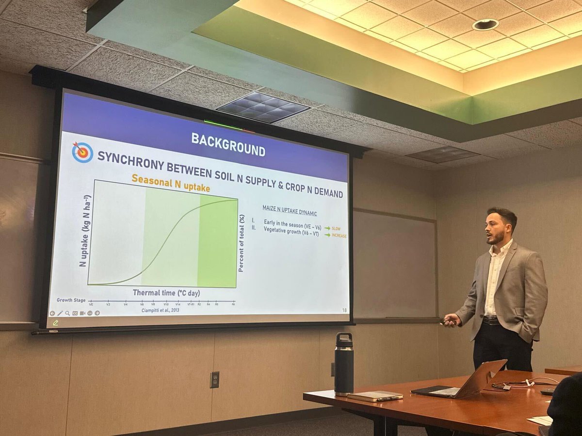 CiampittiLab's tweet photo. 🎉 We proudly announce that @bosche_leonardo successfully defended his MSc thesis, “Advancing N Management in Maize: Yield Response, N Nutrition Index, &amp; In-season N Diagnosis” 

Leo was a visiting scholar in 2018, in 2022 he was a Field Coordinator, &amp; in 2023 he started his MSc https://t.co/lldZG2x7Do