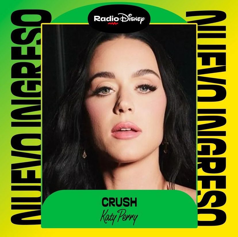 kperrystats's tweet photo. .@KatyPerry’s “CRUSH,” the promotional single from Latin America to promote “LIFETIMES TOUR,” reached the @RadioDisneyLA charts in 11 countries.

#1. Mexico 
#1. Argentina 
#1. Bolivia 
#1. Chile
#1. Costa Rica
#1. DO
#1. Ecuador 
#1. Panama 
#1. Paraguay 
#1. Peru 
#1. Uruguay https://t.co/lOxCSjYzzp