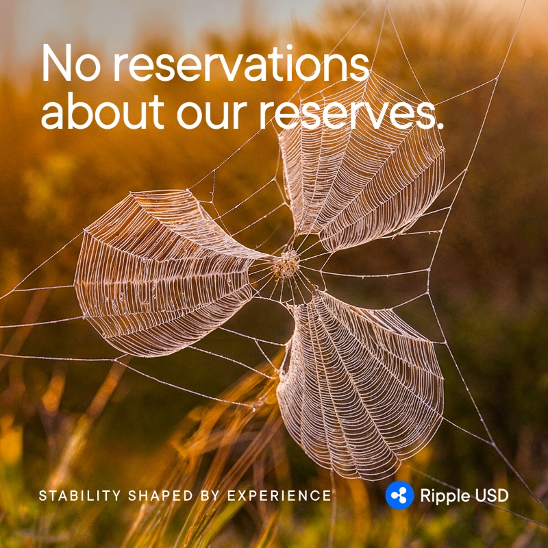 Ripple's tweet photo. Introducing Ripple USD. A new stablecoin with a commitment to trust and transparency. Availability dependent on jurisdiction.
