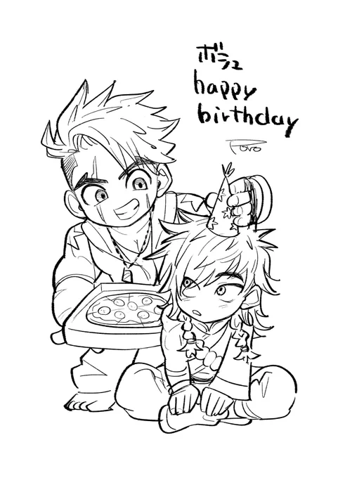 ボシュ〜!!!!!!
 #ボシュ誕生祭2024 