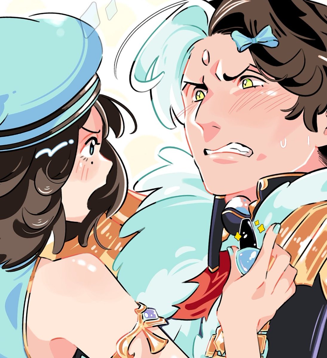 She's dressin em up 🥴 #イラスト #FF14 #FFXIVART #EmetSelch