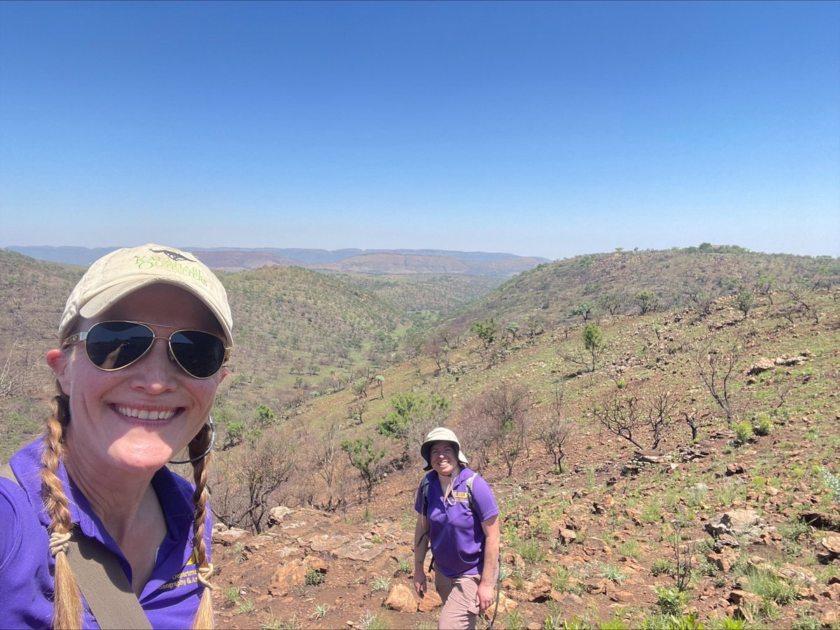 Margaret Furtner &amp; Dr. Juliet Brophy are currently doing research in the Cradle of Humankind, South Africa. For Margaret's dissertation, she wrote a program to help predict where cave sites would be. The research is going brilliantly!