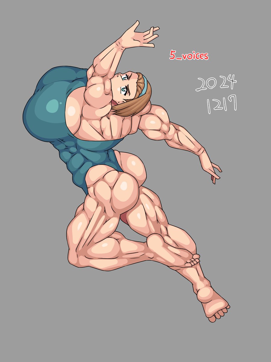 ポートレボディビル模写。 