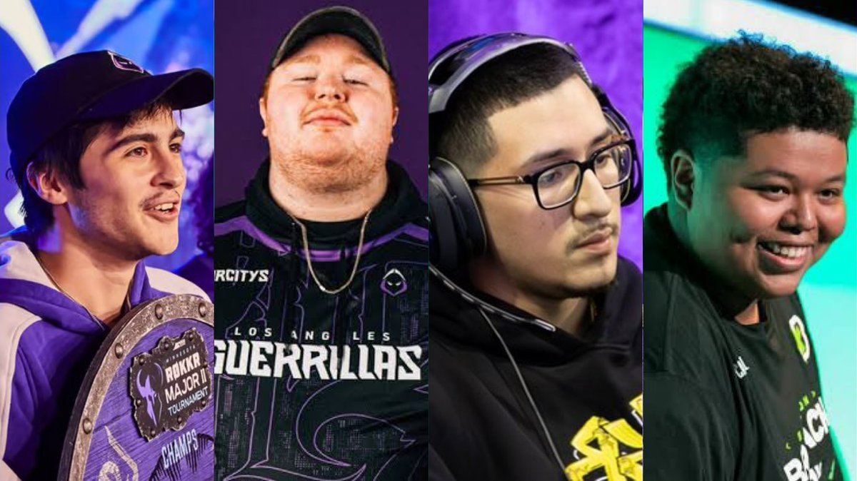 Challenger Cup #3 CHAMPIONS. 

NORTH AMERICA 
— Spart, Arcitys, Prolute, Capsidal

EUROPE 
— Afro, EriKBooM, FDot, Rafi 

ASIA-PACIFIC 
— Shockz, Fighta, Crimzah, Setzy

LATIN AMERICA
— Evadde, Traix, Keo, DJ