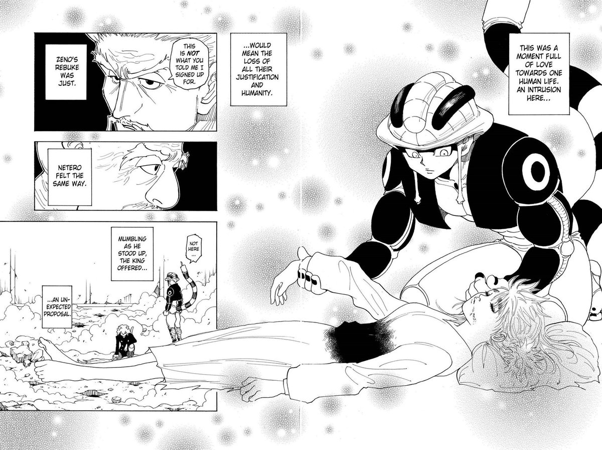 maxx8224's tweet photo. Chimera ant reread ✅

This really is one of the greatest arcs oat man https://t.co/fBmJ3GmLbt