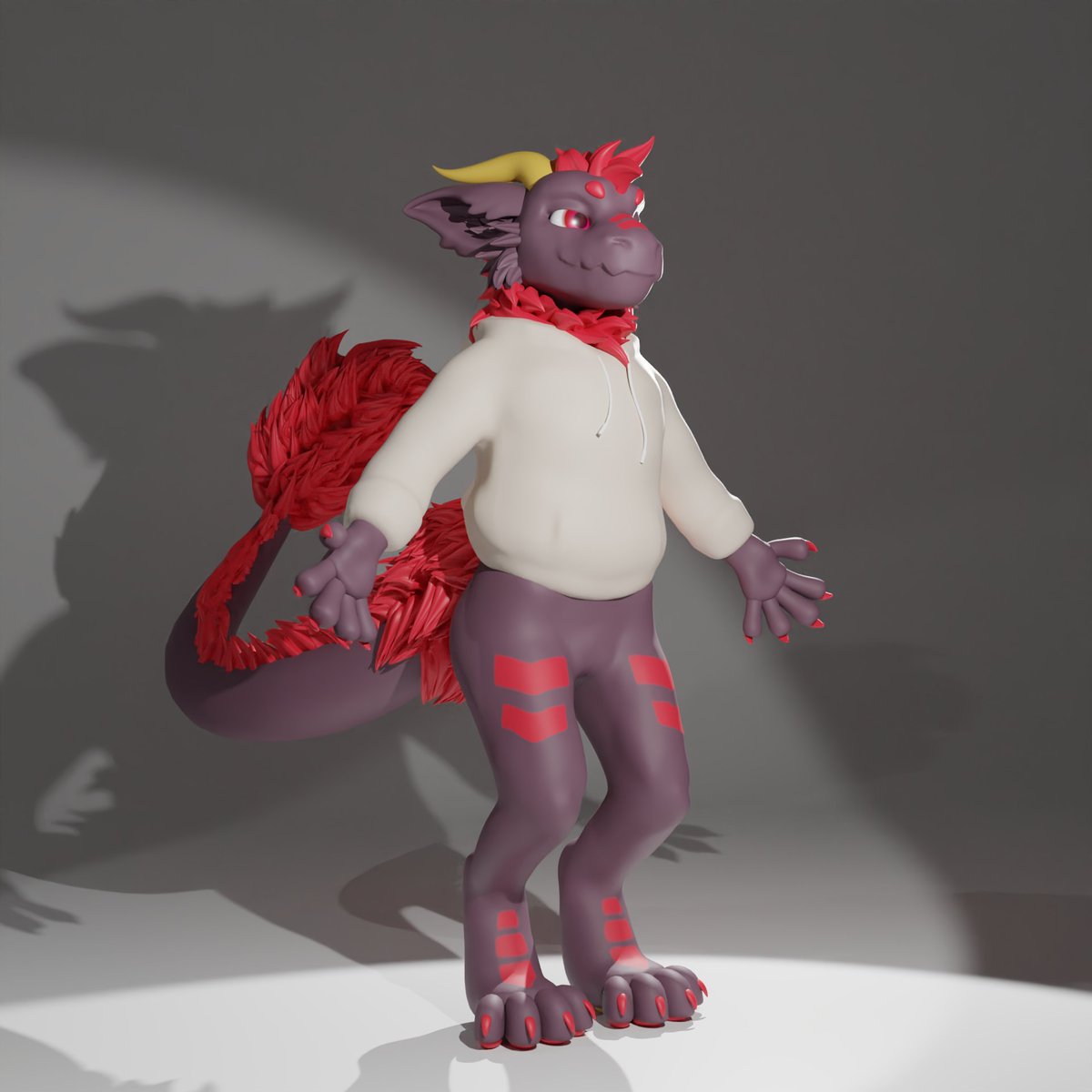 terskayl's tweet photo. I also made a hoodie alt for him! https://t.co/npkVU1Lyyc