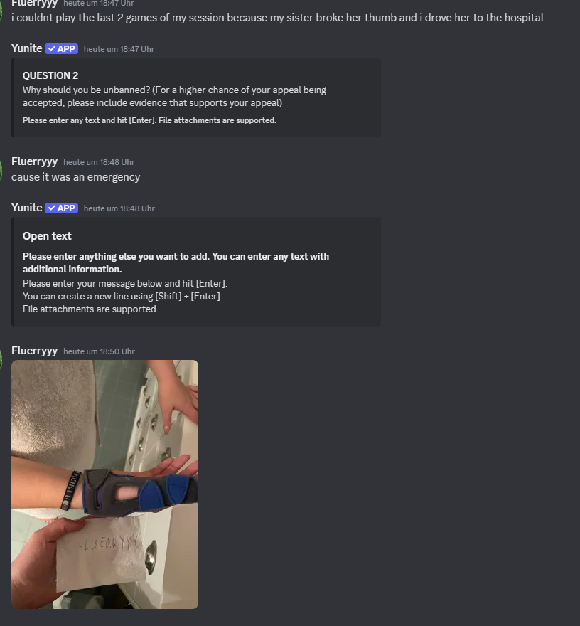 Glaubt ihr ich werde unbanned?