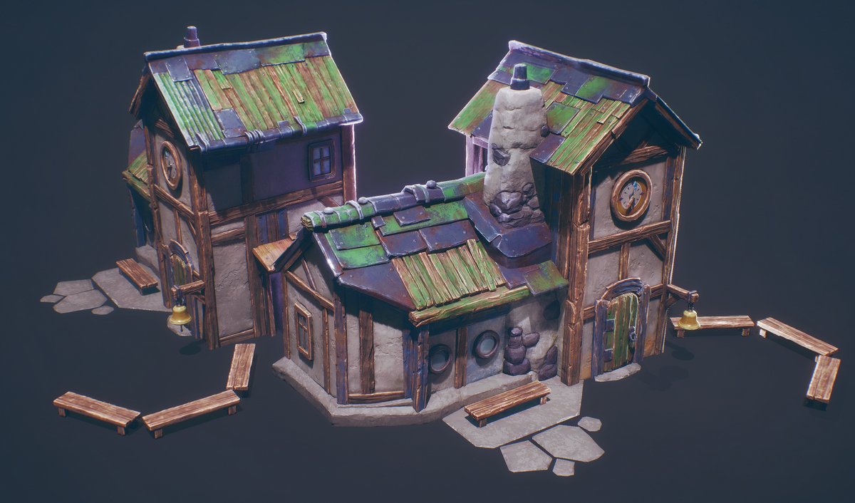 3D PBR Lowpoly Stylized SCHOOL Building | City-Builder Game.

 More➡️brainchildart.com 

Created in Blender 3D, Adobe Substance 3D Painter &amp; Substance 3D Designer!

#stylized #gameart #model #blender #texturing #modeling #unity #unreal #ue5 #gamedev #indie #gameart #adobe