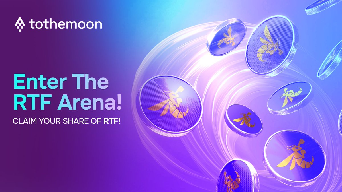 We’re excited to launch our $RTF Token Giveaway! Want a chance to win? 

Here’s how to get involved:
● Follow <a href="/2themoon_global/">Tothemoon</a> &amp; <a href="/RTFight_App/">Ready to Fight</a> 
● Tag 2 friends who would love to join the action!
● Retweet this post to spread the word and increase your chances!

20 lucky