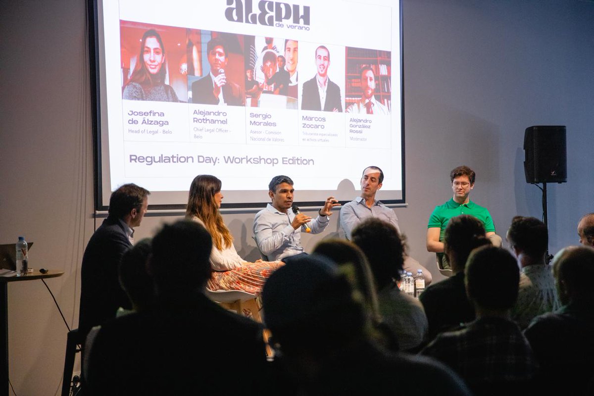 La CNV participó en el Regulation Day, organizado por la comunidad cripto Crecimiento con el apoyo de la <a href="/CamaraFintechAr/">Cámara Argentina Fintech</a> , representada por Sergio Morales, asesor del Directorio en temas relacionados con activos virtuales.

argentina.gob.ar/noticias/regul…