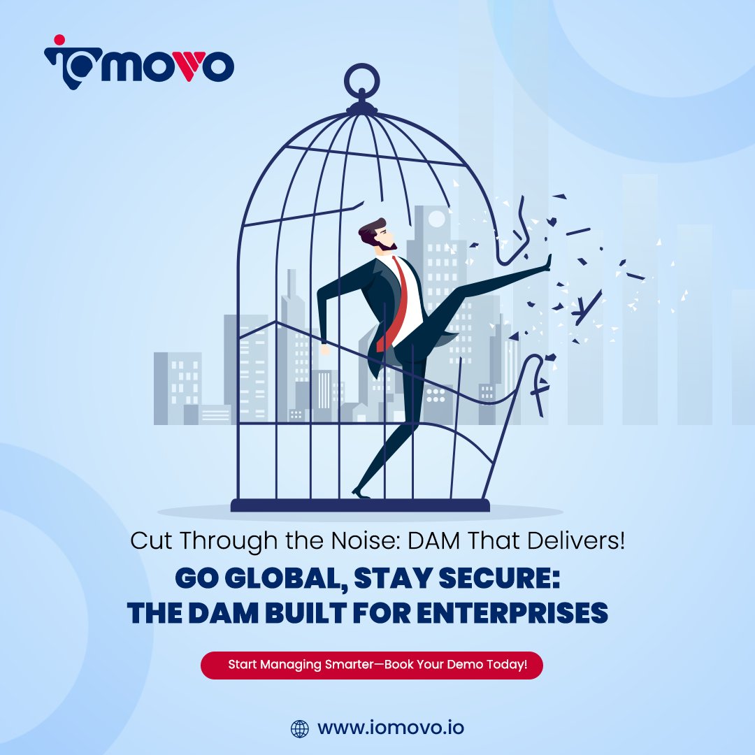 iomovoio's tweet photo. Why let inefficiencies hold back your global ambitions?

The advanced Digital Asset Management solution from Ai powered ioMoVo simplifies the process of managing and organizing content across teams,  and departments.

Your assets, your business—unified and secure with ioMoVo https://t.co/z3JeJaOVNA