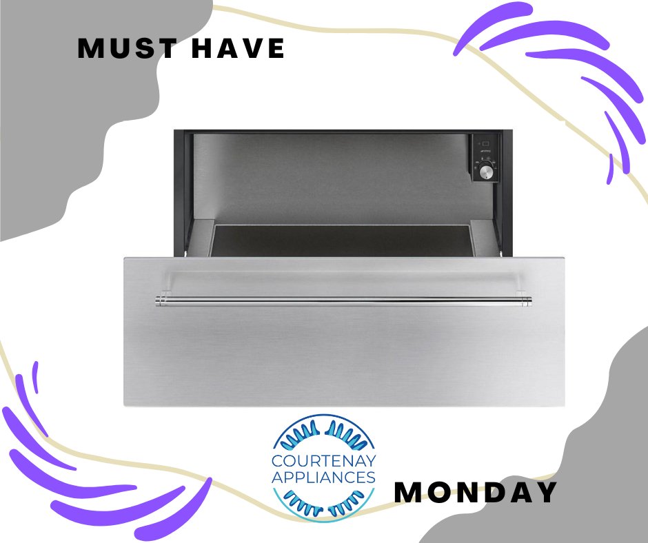 luxappliances's tweet image. Under appreciated and over looked, the simple Smeg warming drawer.  Useful for defrosting, proofing, re-warming and keeping warm. Also great as a mug &amp;amp; dish warmer, slow cooker and dry bloom spices.
#MustHaveMonday #warmingdrawer #SMEG
#courtenayappliances #comoxvalley #kitchen