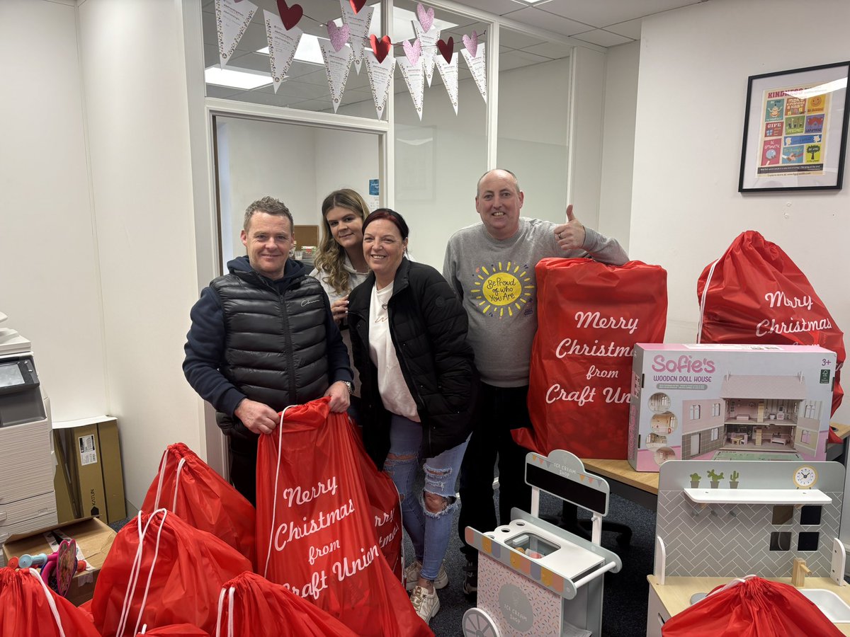 Wow, simply wow! 🎁

A massive THANK YOU to all the customers at The Old Stone Cross (Tamworth) and the incredible pub staff for your amazing generosity during your toy appeal. You raised an incredible £1,705 in donations!

We know firsthand how tough times are right now, with so