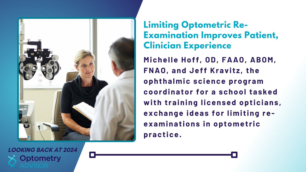 opto_advisor's tweet image. Michelle Hoff OD FAAO (@UCBerkeley) &amp;amp; Jeff Kravitz, the ophthalmic science program coordinator at @raritanvalleycc tasked with training licensed #Opticians, exchange ideas for limiting #ReExaminations in #OptometricPractice

Read here: bit.ly/3ZQzTko

#Optometry