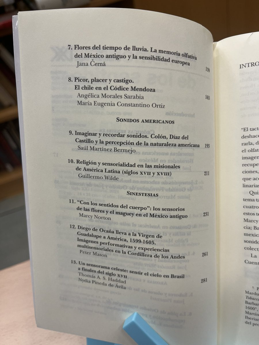JoserraMarcaida's tweet photo. 📚 Nueva publicación dedicada al tema de los sentidos y su relación con el mundo del conocimiento en las Américas. 

Incluye un capítulo mío dedicado a los sentidos y saberes de los baquianos. ¡Muchas gracias a los editores por contar conmigo! https://t.co/hARhuJafCC