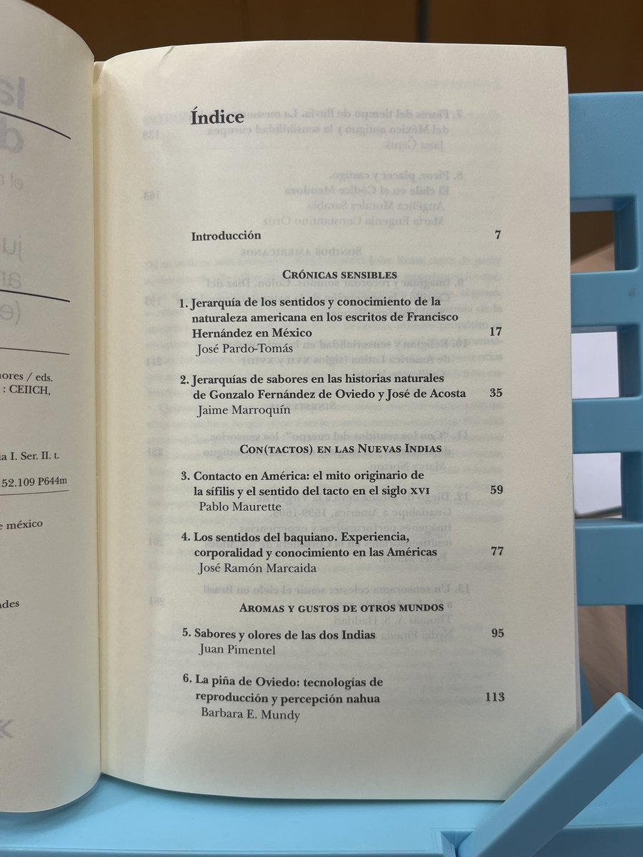 JoserraMarcaida's tweet photo. 📚 Nueva publicación dedicada al tema de los sentidos y su relación con el mundo del conocimiento en las Américas. 

Incluye un capítulo mío dedicado a los sentidos y saberes de los baquianos. ¡Muchas gracias a los editores por contar conmigo! https://t.co/hARhuJafCC