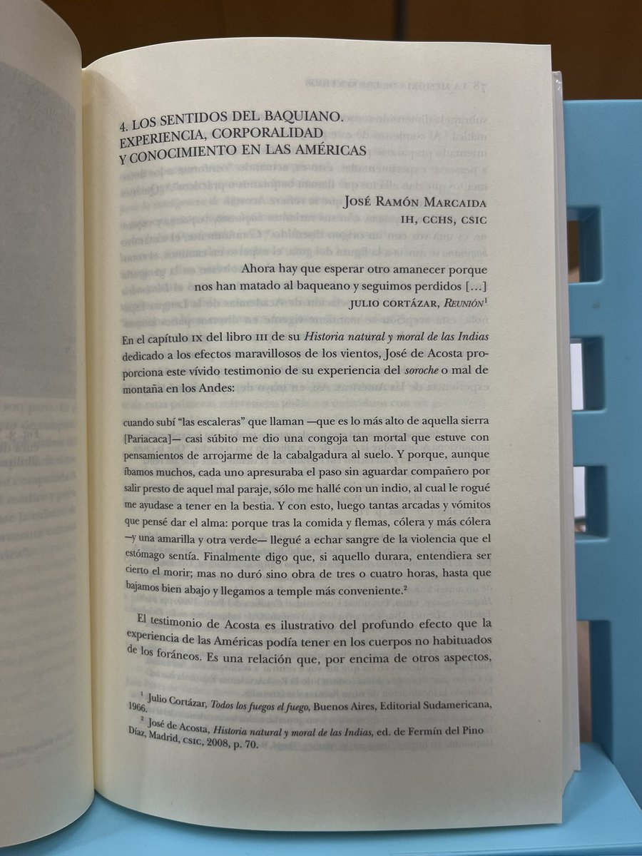 JoserraMarcaida's tweet photo. 📚 Nueva publicación dedicada al tema de los sentidos y su relación con el mundo del conocimiento en las Américas. 

Incluye un capítulo mío dedicado a los sentidos y saberes de los baquianos. ¡Muchas gracias a los editores por contar conmigo! https://t.co/hARhuJafCC