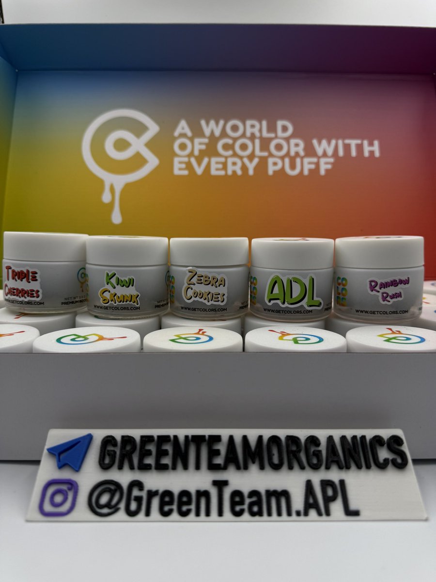 Greenteam_apl's tweet photo. Colors 

5 exotic flavors

Qp per box

#indoor https://t.co/9eL4s0tFc8