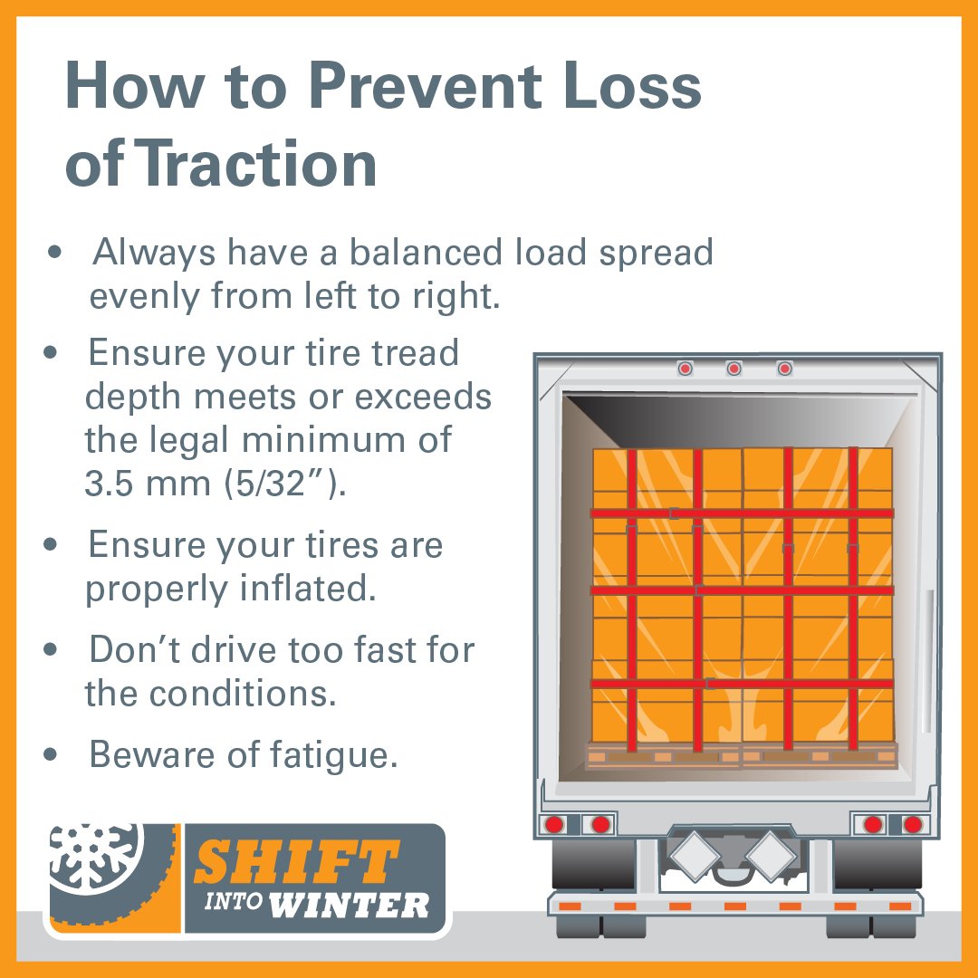 RoadSafeAtWork's tweet photo. Are you running the right tires on your commercial vehicle? Download our free resource and learn how you can ensure your safety and the safety of others in winter driving conditions: https://t.co/O2Bm5YdRj0  #ShiftIntoWinter https://t.co/bCSXlCjHYj