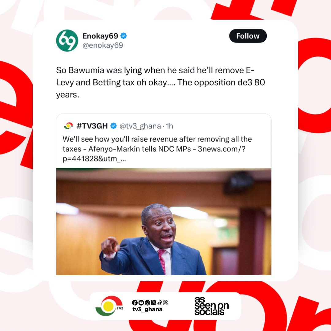 #TV3GH tweet media