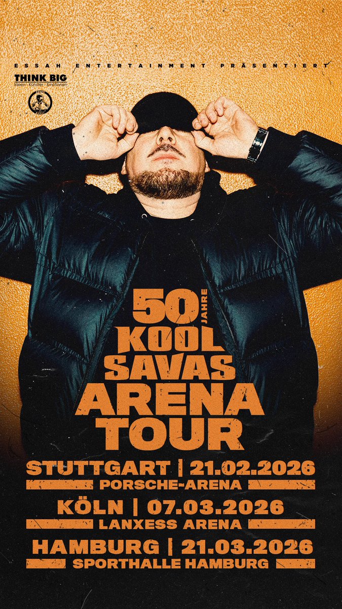 Tickets ab Mittwoch 10 Uhr auf Eventim! 🔥