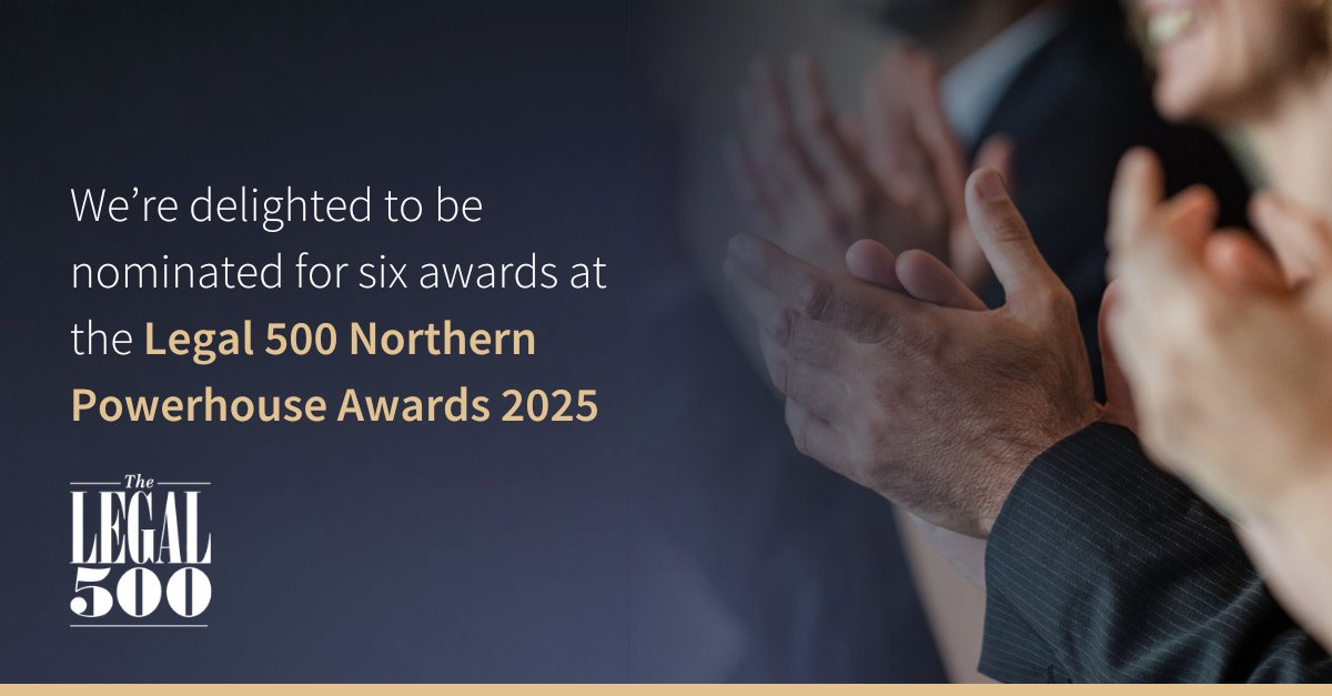 Absolutely thrilled to be nominated for "Insurance Leading Associate of the Year" for the Legal 500 Northern Powerhouse Awards 2025.  Love being Northern and also a Powerhouse, so all rather brilliant really!  #L500 <a href="/irwinmitchell/">Irwin Mitchell</a>